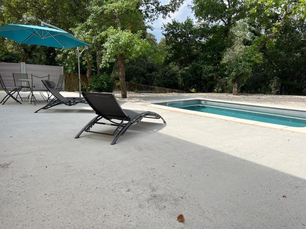 Brand New Villa With Fully Intergrated Air Conditioning & Private Pool, Overlooking Forest Sardan 外观 照片